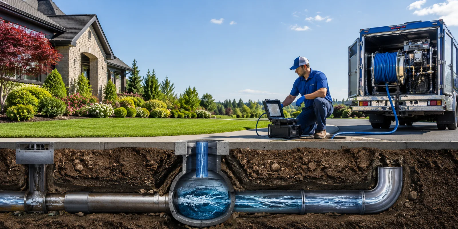 Drainage restoration information for Grampian, PA